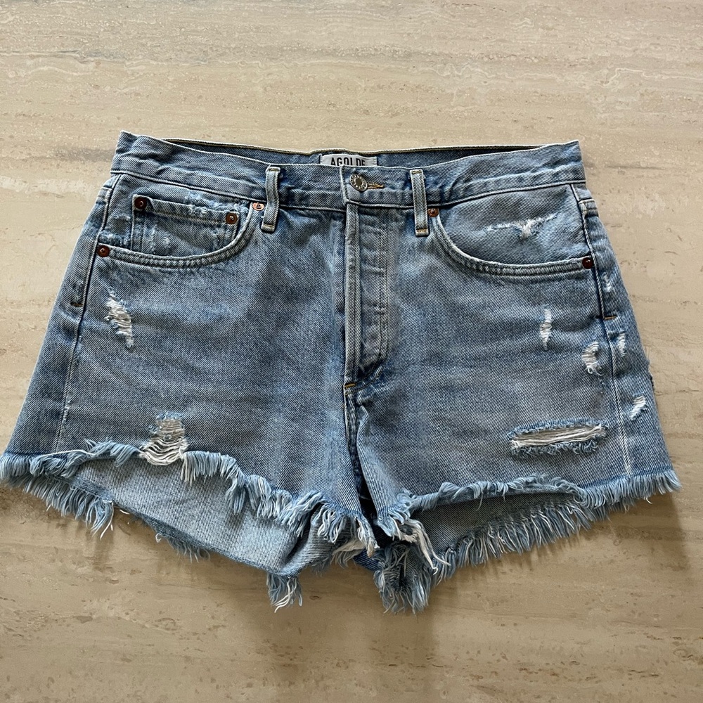 Agolde Parker Shorts in Swapmeet